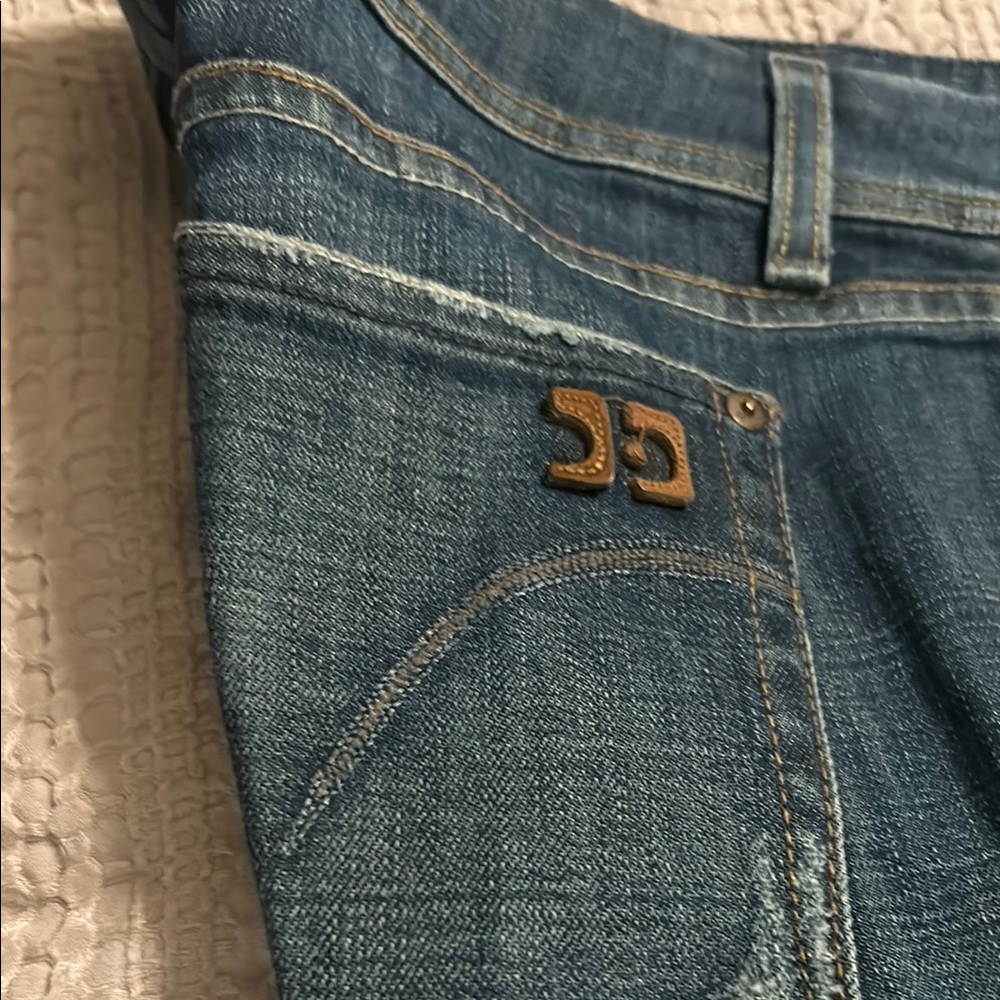 Joe's Jeans Classic Blue Distressed Denim